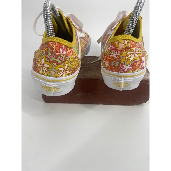 Vans Old Skool‎ Low Top Floral Print Sneakers Shoes Women Size 8 - Picture 5 of 14